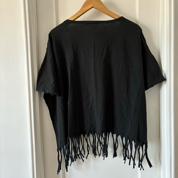 Truly Madly Deeply Black Ethnic Tee - Picture 2 of 7